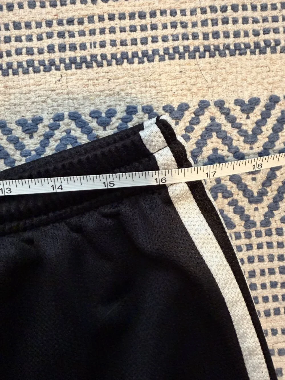 Adidas Three-Stripes Black Shorts | Men’s Large